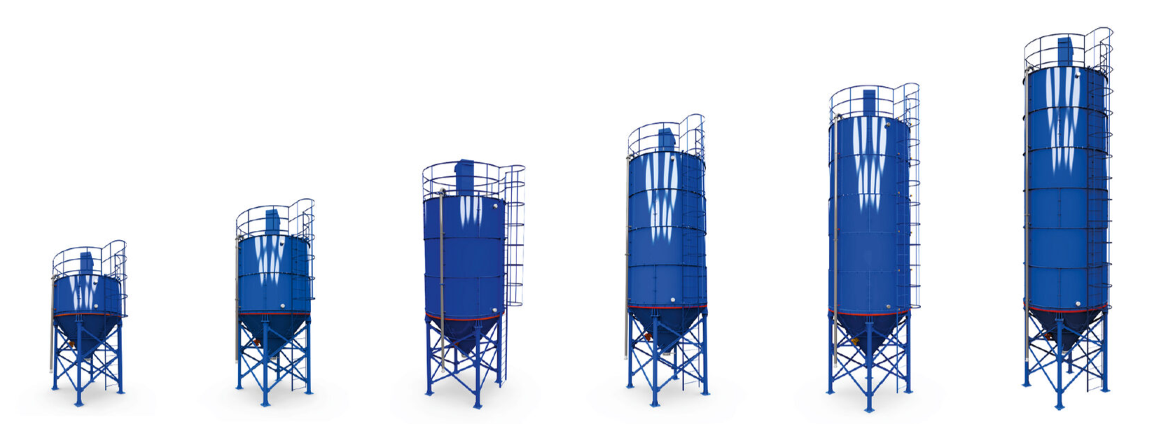 Bolted silos for cement – Trust Precast Concrete